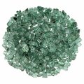 Marquee Protection 0.5 in. Evergreen Reflective Fire Glass - 10 lbs MA2823908